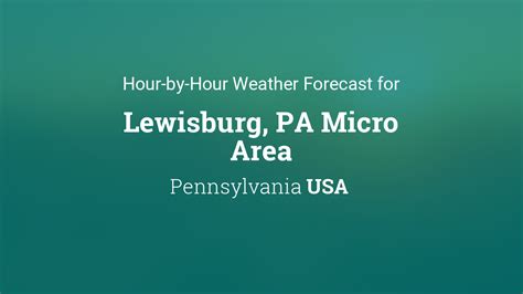 weather 17837 hour by hour.